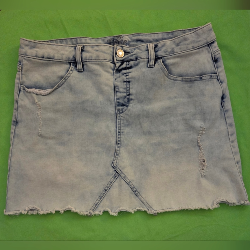 Justice Denim Skirt